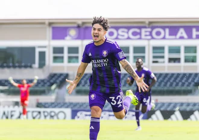Justin Ellis: La promesa uruguayo-estadounidense que brilla en Orlando City B