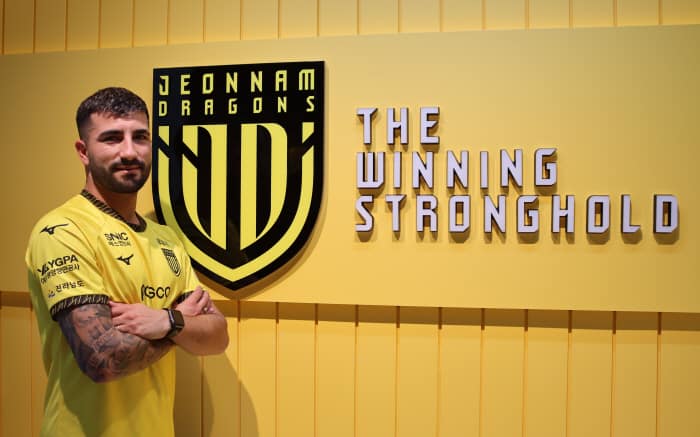 José Alberti a la K League 2, firmó por el Jeonnam Dragons